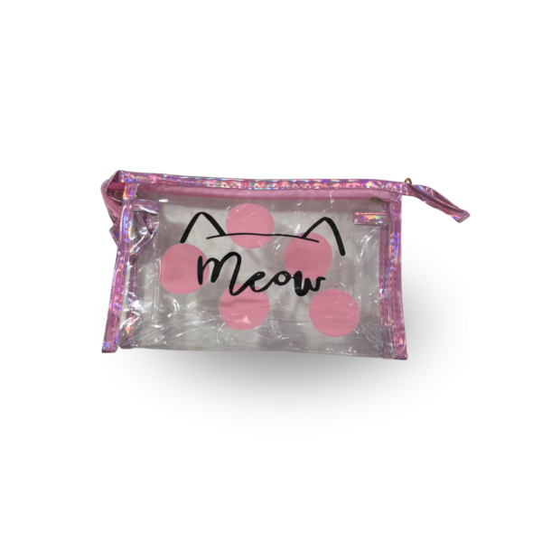 Necessaire Transparente Meow